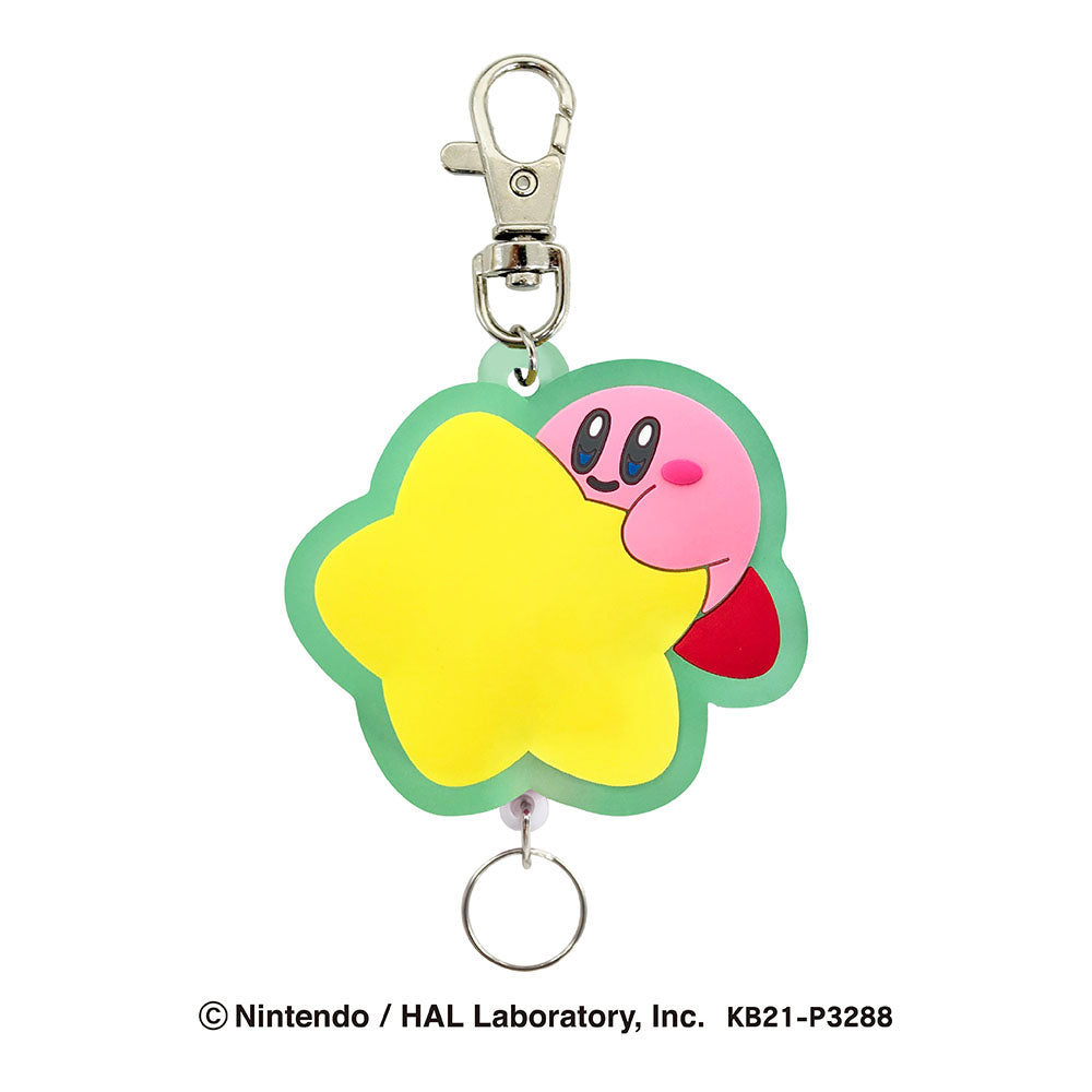 星のカービィ ラバーリールキーホルダー(ワープスターグリーン)