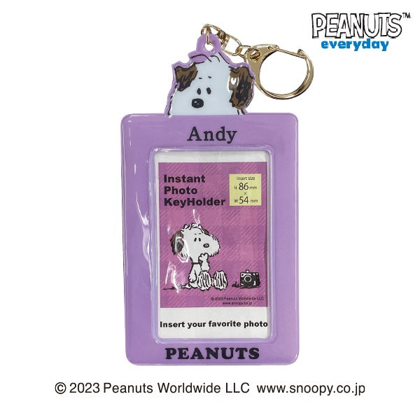 PEANUTS(ピーナッツ) インスタントフォトキーホルダー(アンディ)