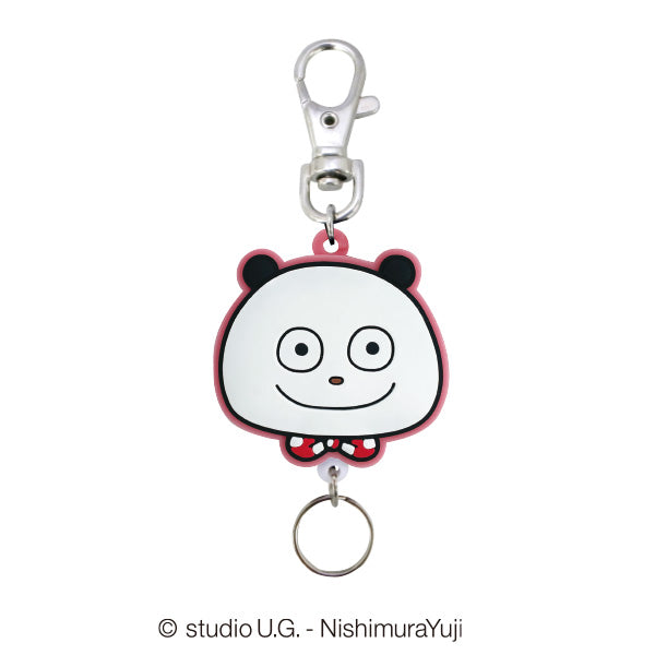 スタジオUG ラバーリールキーホルダー(ごきげんぱんだ)