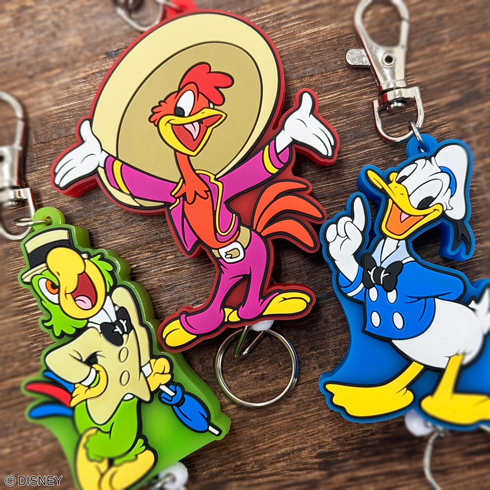 ディズニー ラバーリールキーホルダー(ドナルドダック)