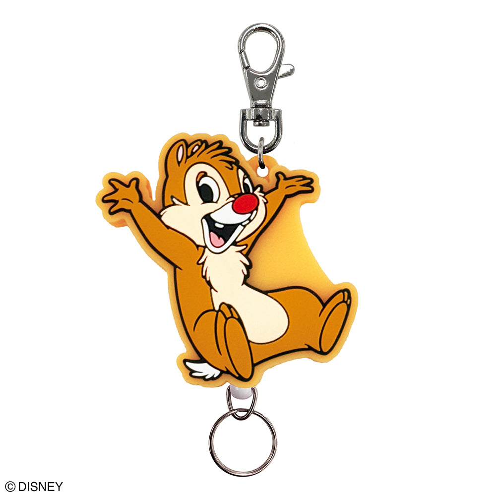 ディズニー ラバーリールキーホルダー(デール)