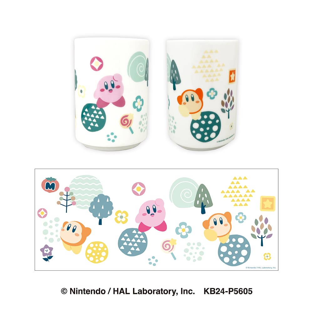 星のカービィ 湯のみ（フォレスト） – きゃらマルシェ