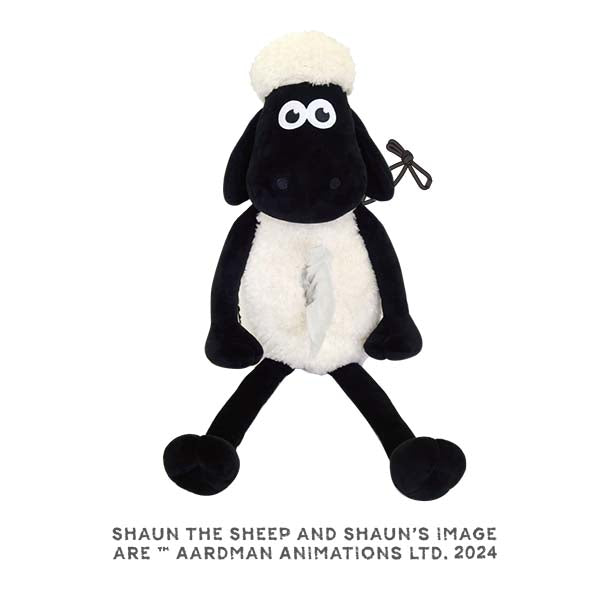 ひつじのショーンおすわりぬいぐるみティッシュカバー