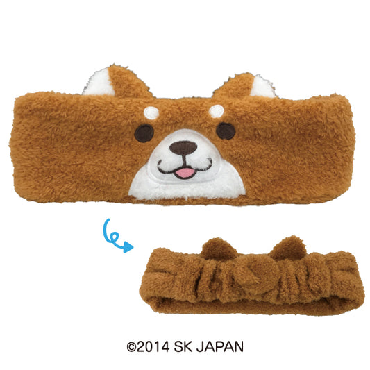 忠犬もちしば ヘアバンド(おかか)