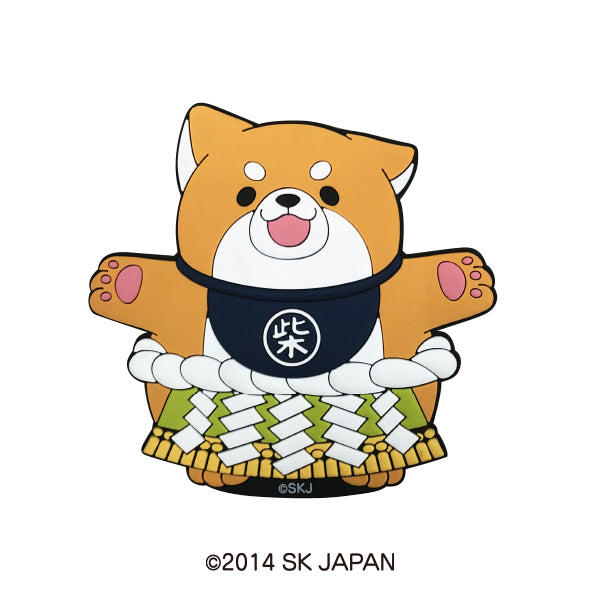 忠犬もちしば ラバーマグネット（相撲） – きゃらマルシェ