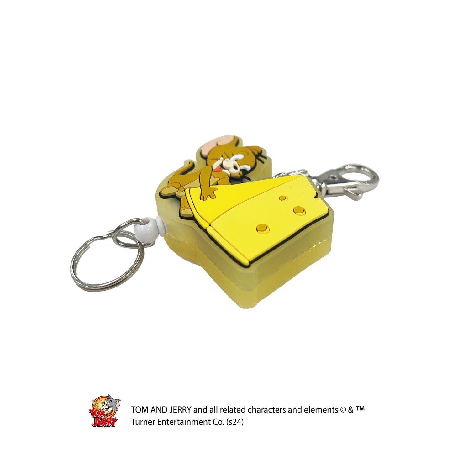 トムとジェリー ラバーリールキーホルダー(ジェリー)