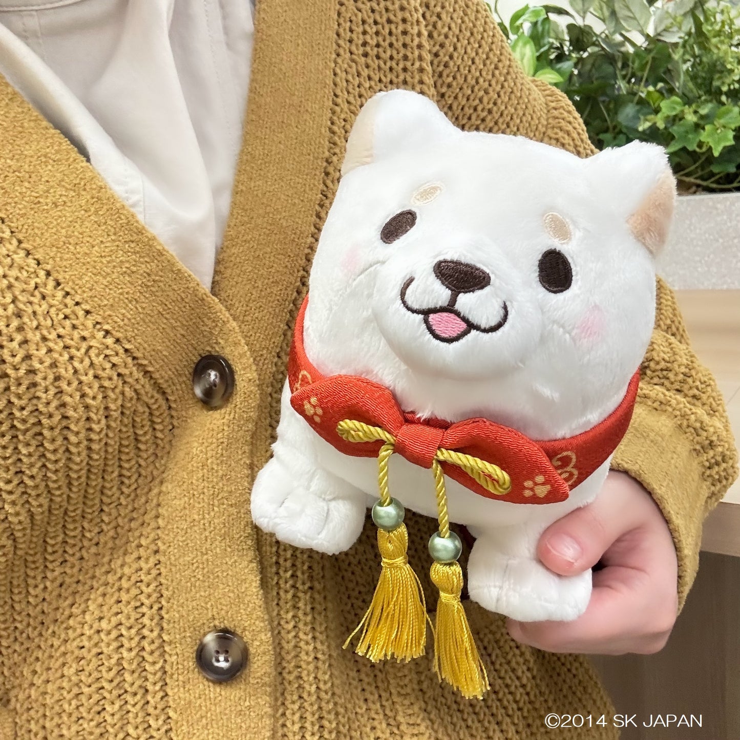 忠犬もちしば ぬいぐるみS(10周年うめ)