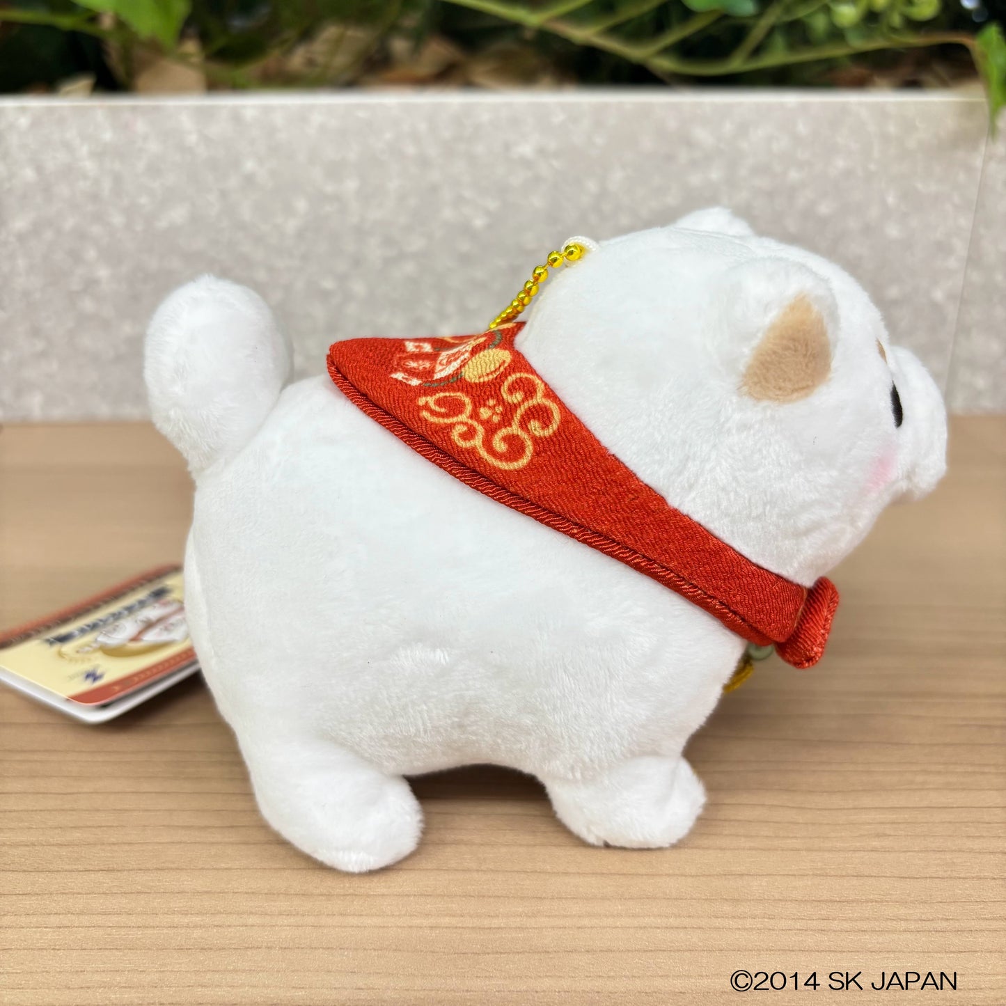 忠犬もちしば ぬいぐるみボールチェーン(10周年うめ)