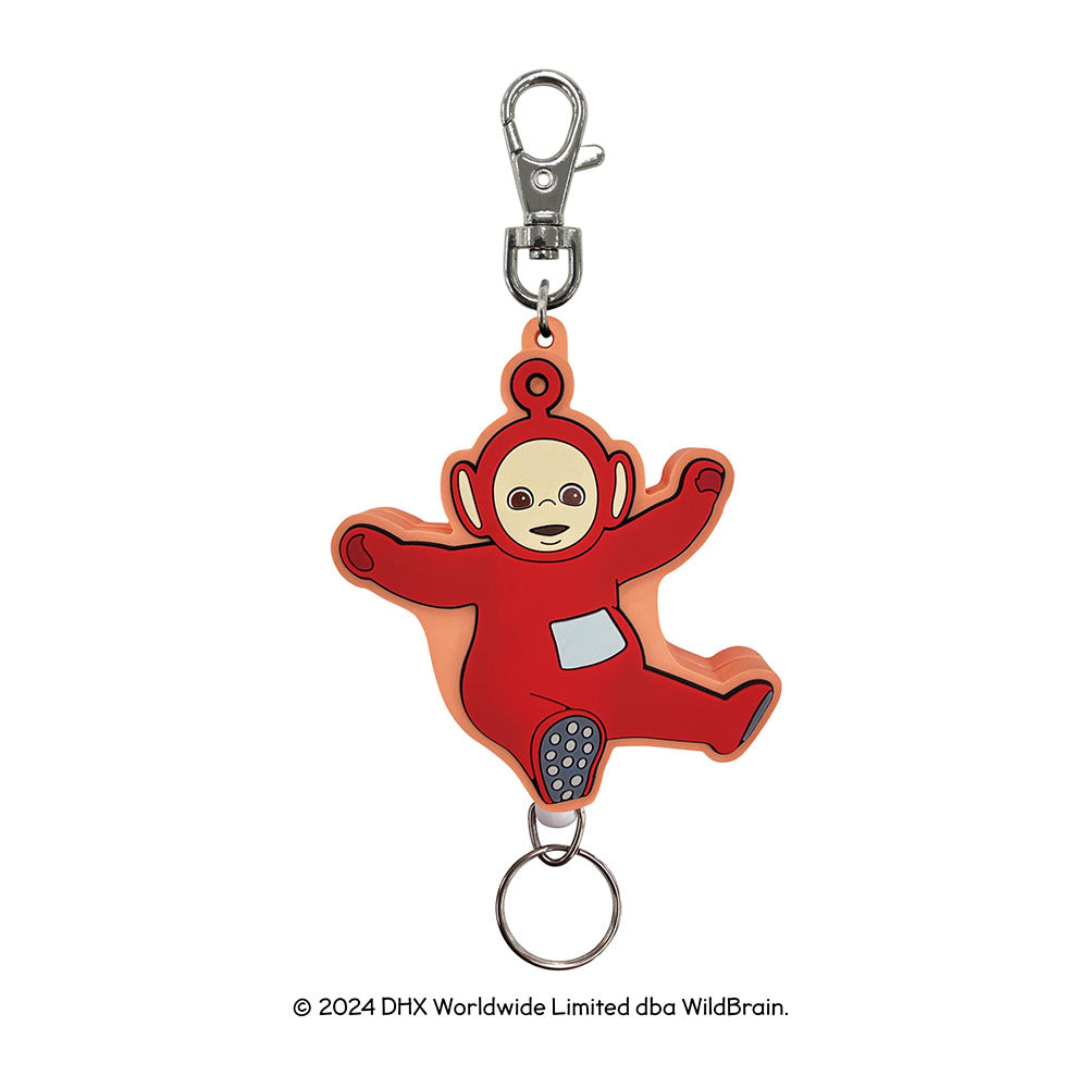 テレタビーズ ラバーリールキーホルダー(ポー)