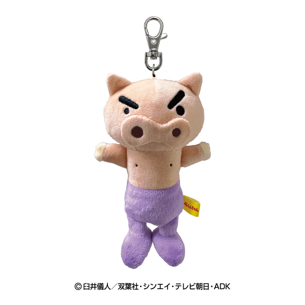 クレヨンしんちゃん ぬいぐるみリールキーカバー(ぶりぶりざえもん)