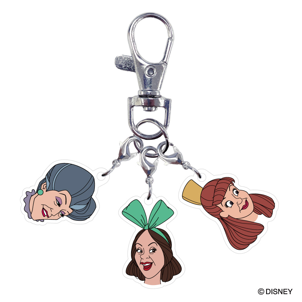 ディズニー トリオアクリルキーホルダー ディズニーヴィランズシリーズ
