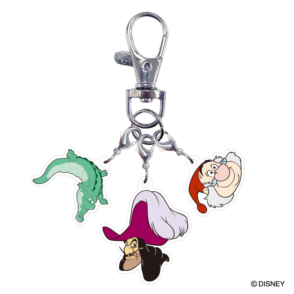 ディズニー トリオアクリルキーホルダー ディズニーヴィランズシリーズ