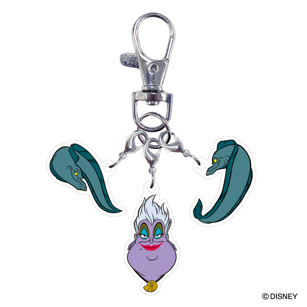 ディズニー トリオアクリルキーホルダー ディズニーヴィランズシリーズ