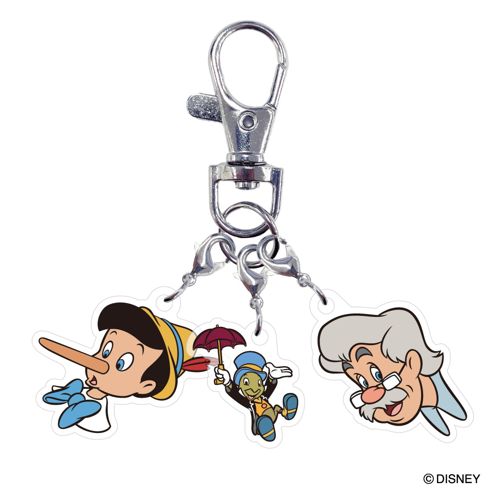 ディズニー トリオアクリルキーホルダー アニメーションシリーズ