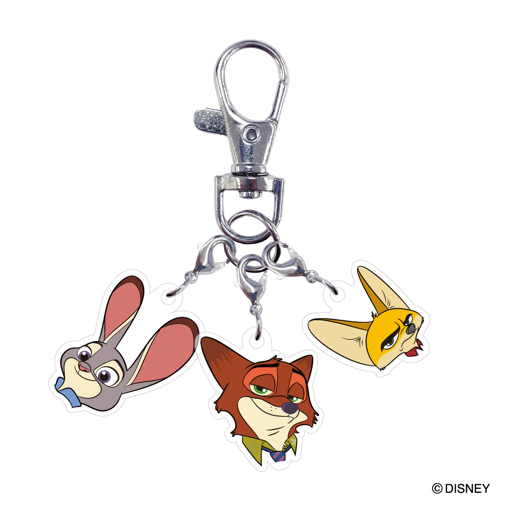 ディズニー トリオアクリルキーホルダー アニメーションシリーズ
