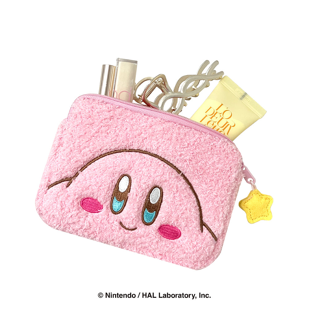 星のカービィ もふっとシリーズ マチ付きミニポーチ(にっこり)