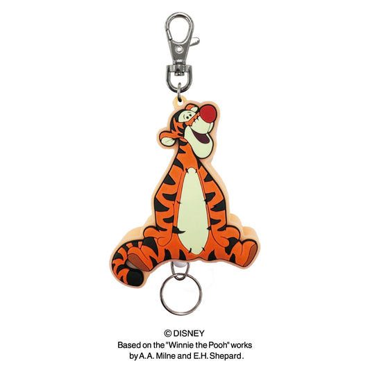 ディズニー ラバーリールキーホルダー(ティガー)