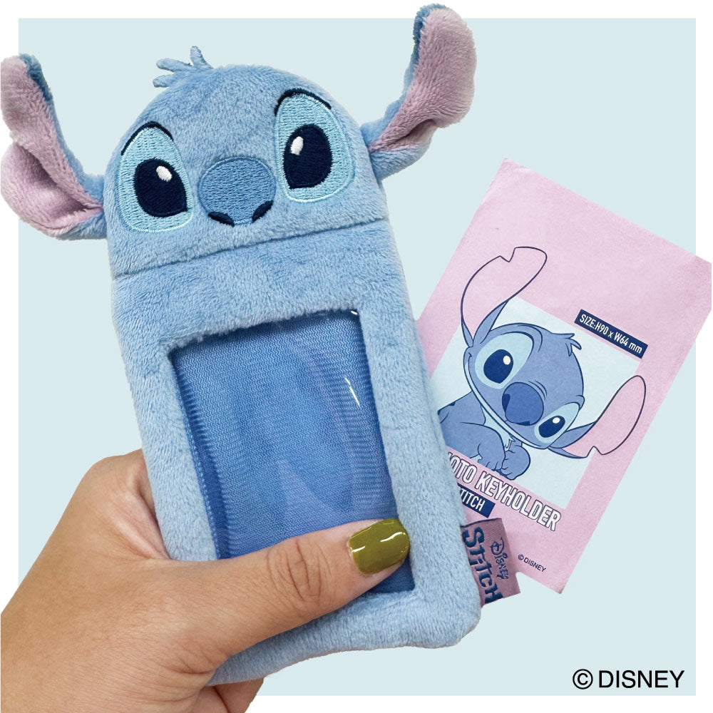 ディズニー ボアフォトキーホルダー(スティッチ)