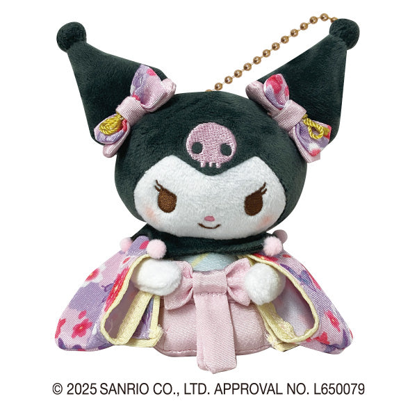 サンリオ キャラクターズ ふわふわ ぬいぐるみ ボールチェーン