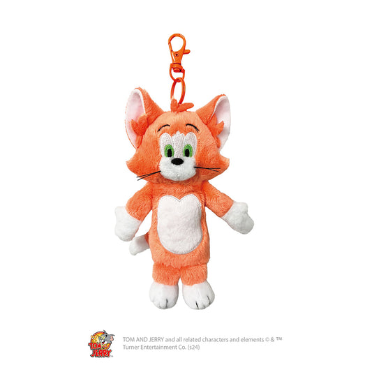 トムとジェリー ぬいぐるみリールキーカバー(レッドトム)