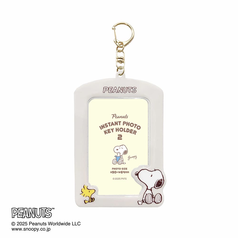 PEANUTS(ピーナッツ) インスタントフォトキーホルダー2(スヌーピー)