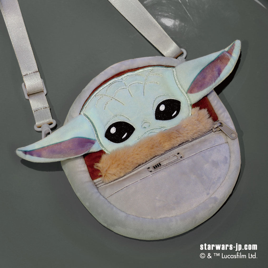 スター・ウォーズ マンダロリアン ぬいぐるみショルダーポーチ(グローグー)