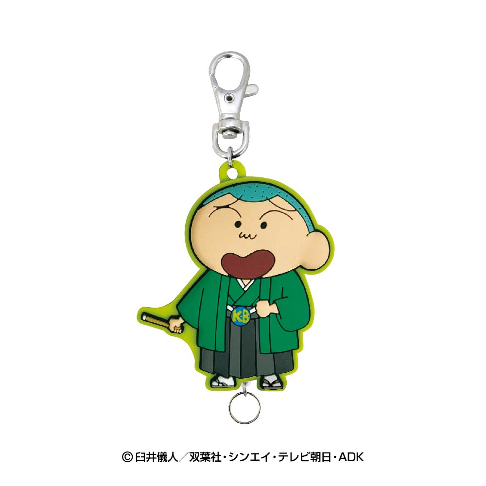 クレヨンしんちゃん NIPPON ART ラバーリールキーホルダー(マサオくん)