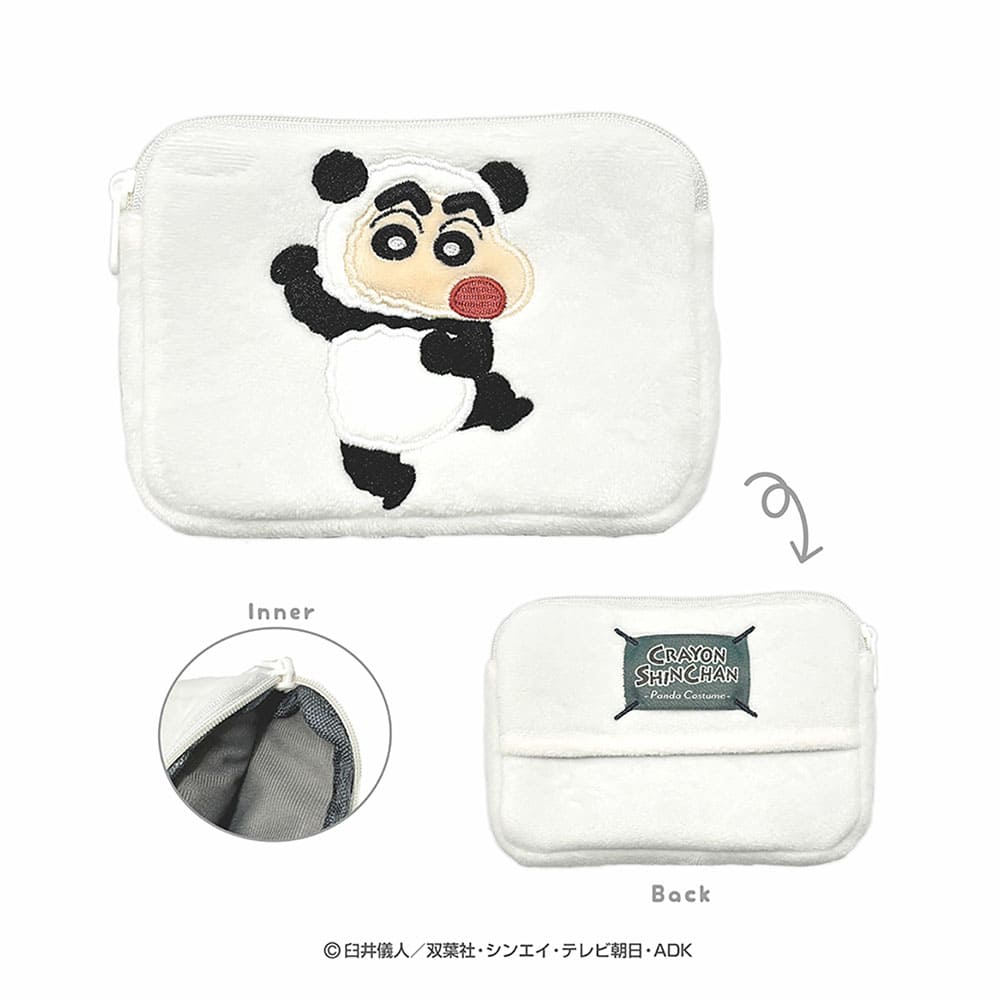 クレヨンしんちゃん なりきりアニマルミニティッシュポーチ（ぱんだ