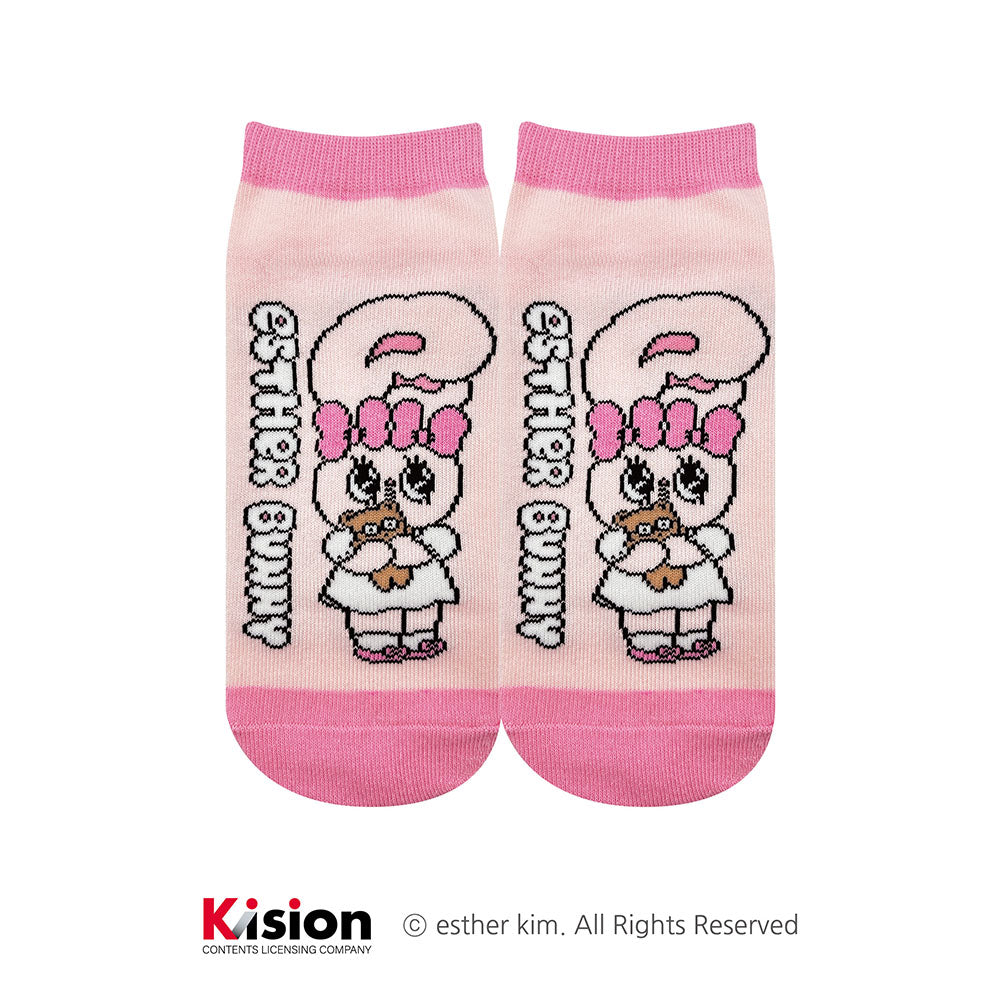 エスターバニー アンクルソックス（リボンバニー／ベアリー） – きゃら