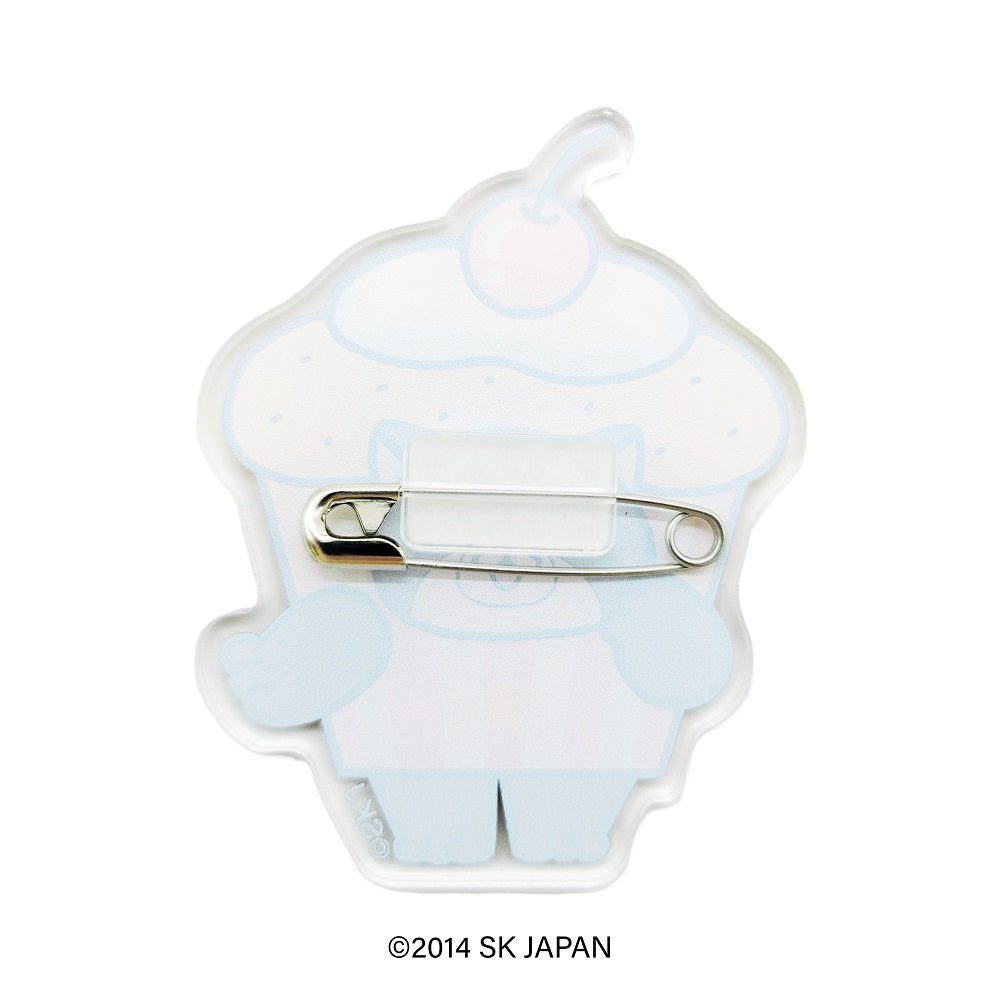 忠犬もちしば クリエイターコラボ アクリルバッジ かなざわ まこと(つな)