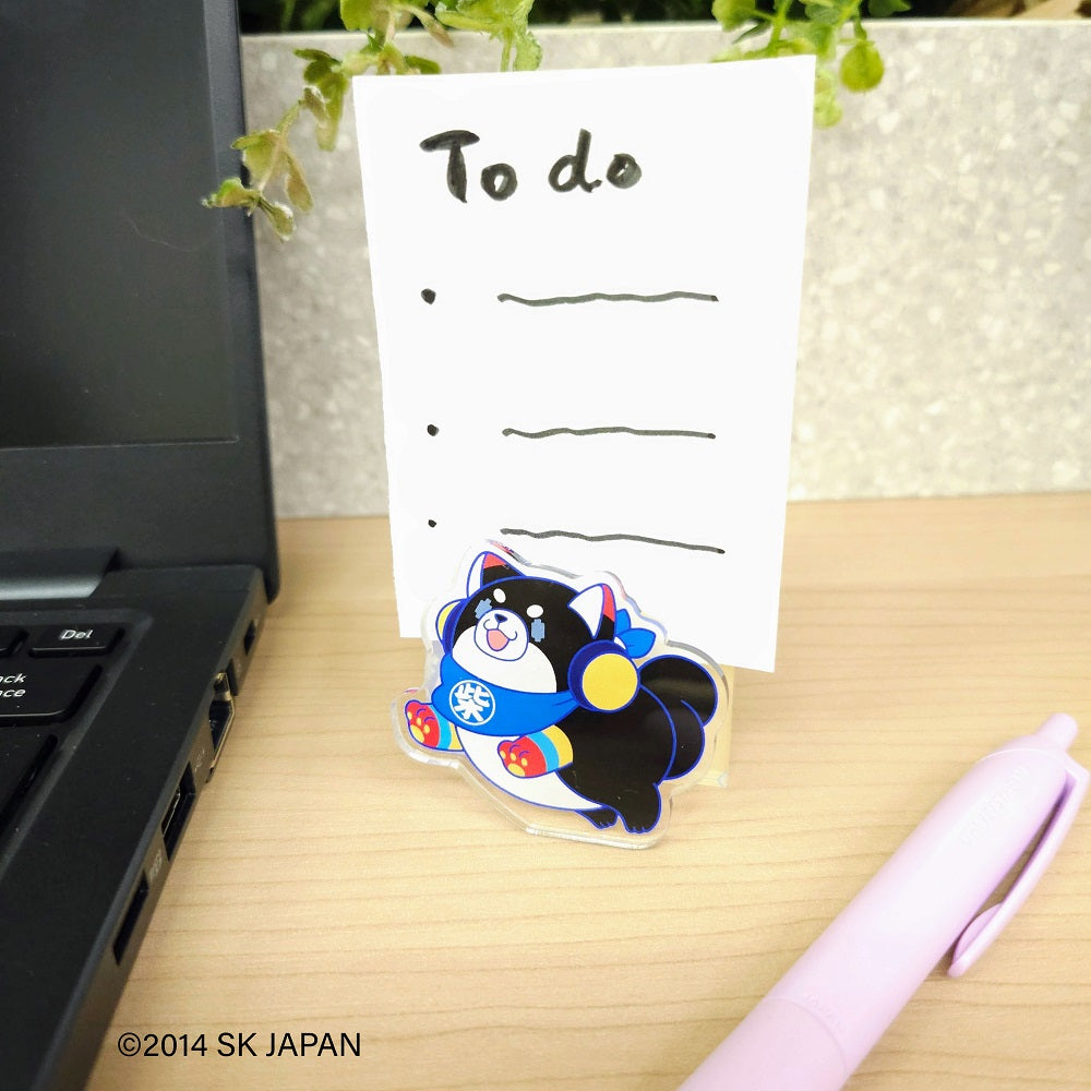 忠犬もちしば クリエイターコラボ アクリルクリップスタンド Nelnal(ごま)