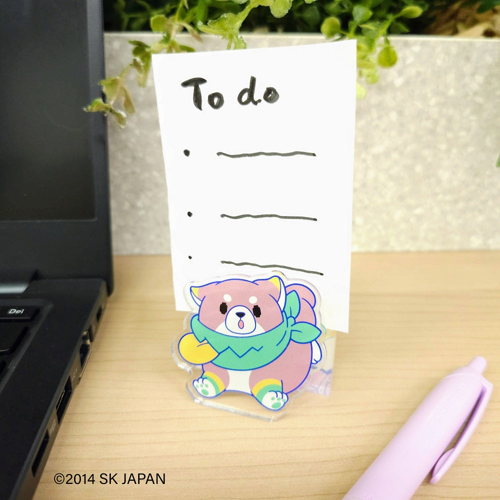 忠犬もちしば クリエイターコラボ アクリルクリップスタンド Nelnal(あんこ)