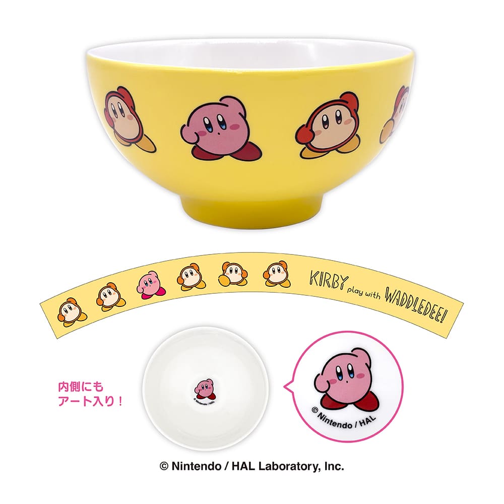 カービィ play with ワドルディ お茶碗(じゅんびたいそう)