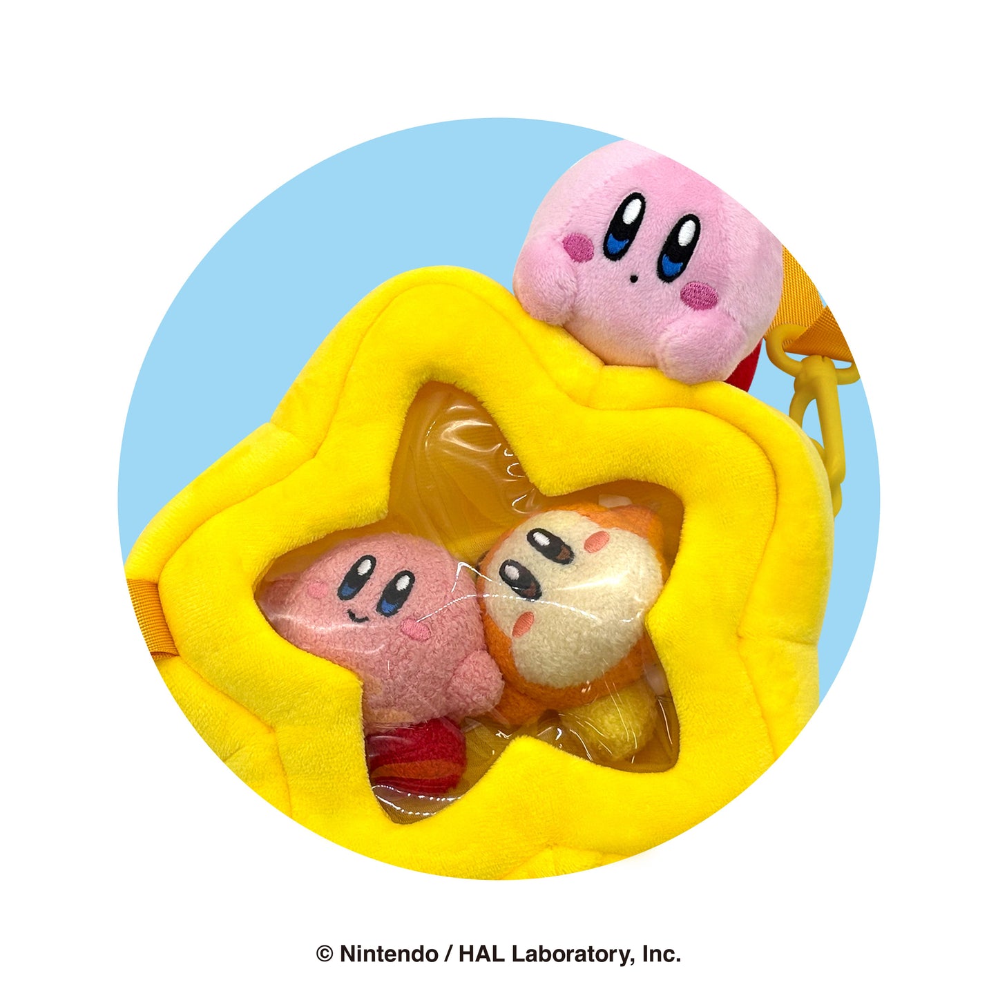 星のカービィ 窓付きショルダーバッグ(ワープスター)