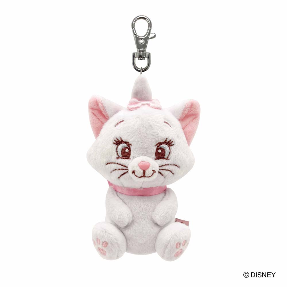 ディズニー ぬいぐるみリールキーカバー（おしゃれキャット・マリー