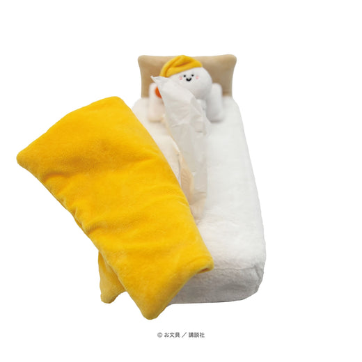 お文具といっしょ ぬいぐるみベッドティッシュカバー