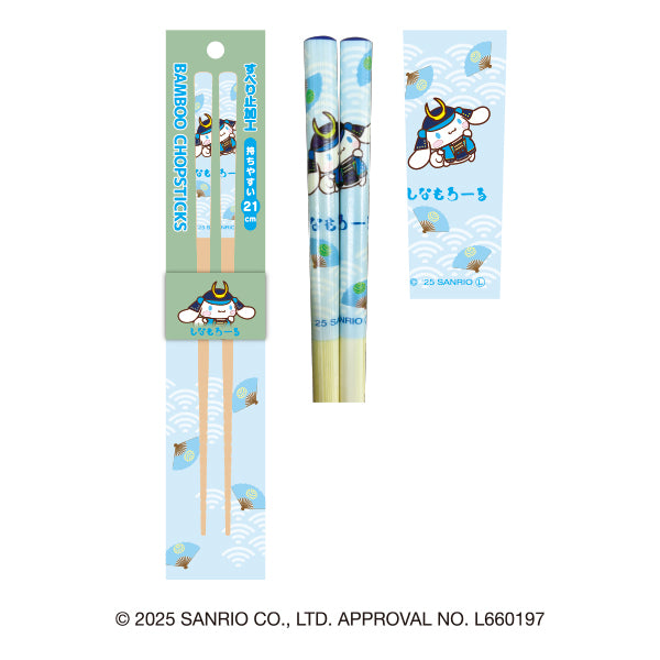 サンリオキャラクターズ 竹箸(シナモロール・武将)