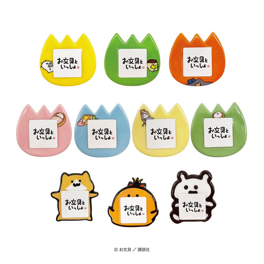 お文具といっしょ ようちえんバッジ その2(10個セット)