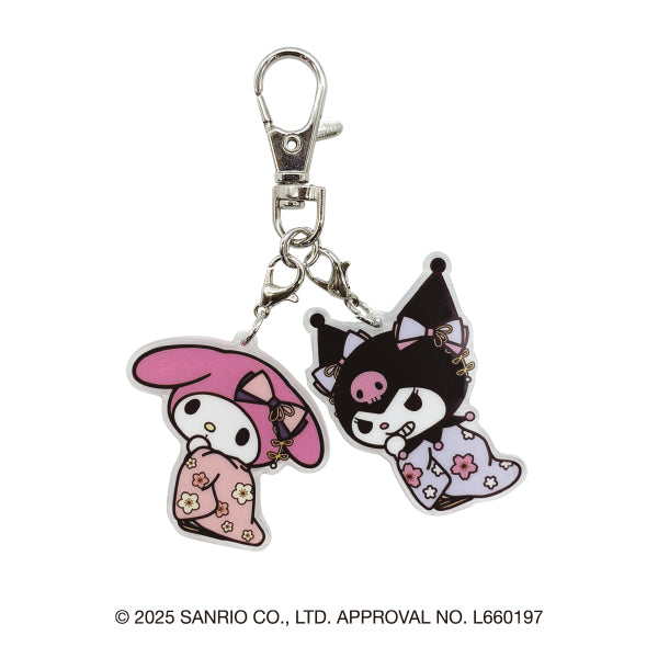 サンリオキャラクターズ ダブルアクリルキーホルダー（マイメロディ