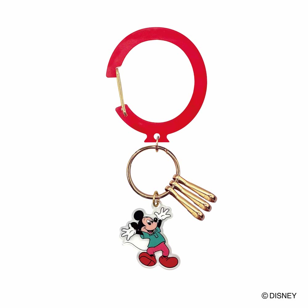 ディズニー アクリルカラビナチャーム（ミッキーマウス） – きゃらマルシェ
