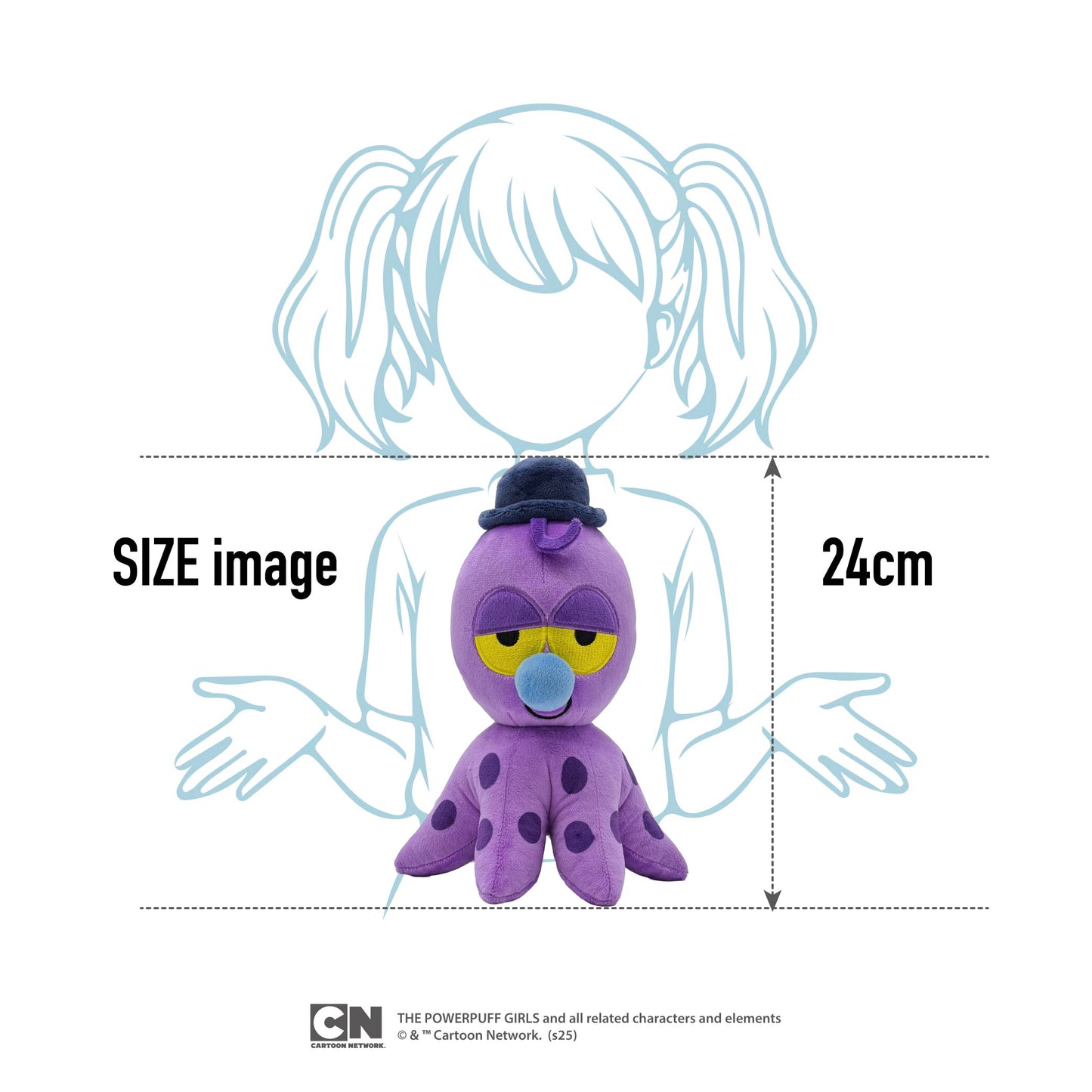 パワーパフ ガールズ ぬいぐるみS(オクティ)