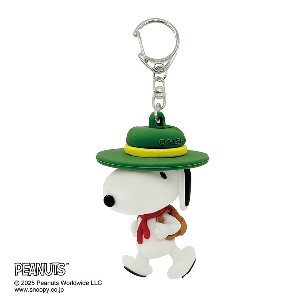 PEANUTS(ピーナッツ) 立体ラバーキーホルダー(ビーグル・スカウト)