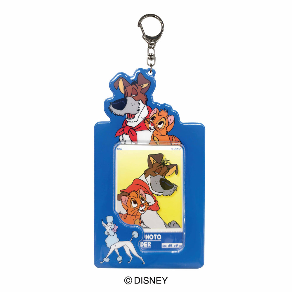 ディズニー インスタントフォトキーホルダー（オリバー＆ドジャー