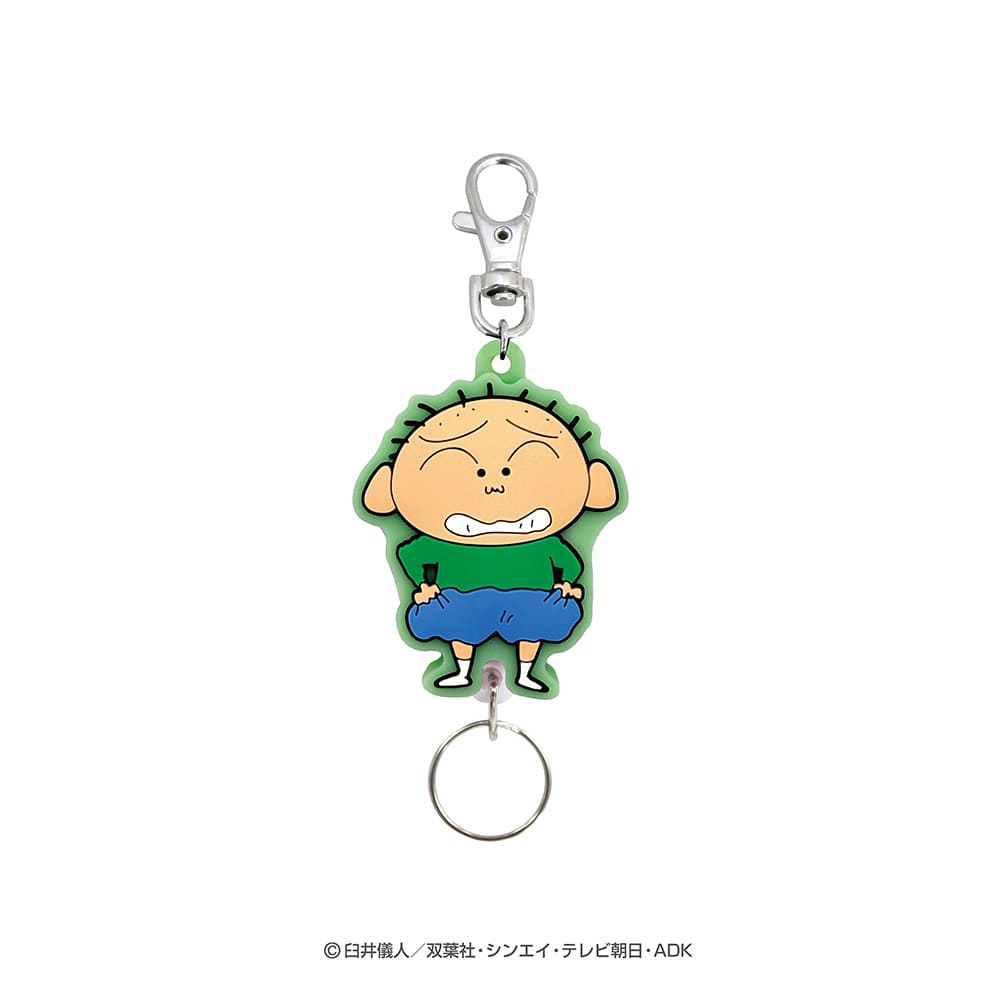 クレヨンしんちゃん ラバーリールキーホルダー（ベイビーマサオくん