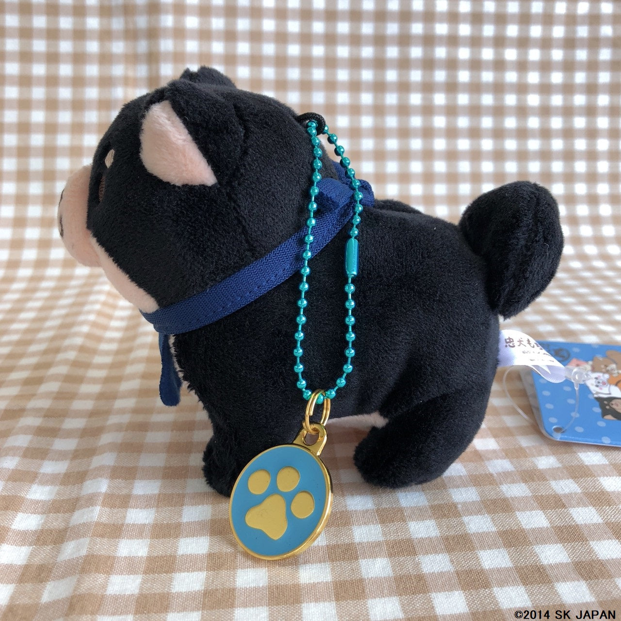 忠犬もちしば ぬいぐるみボールチェーン(チャーム・ごま)