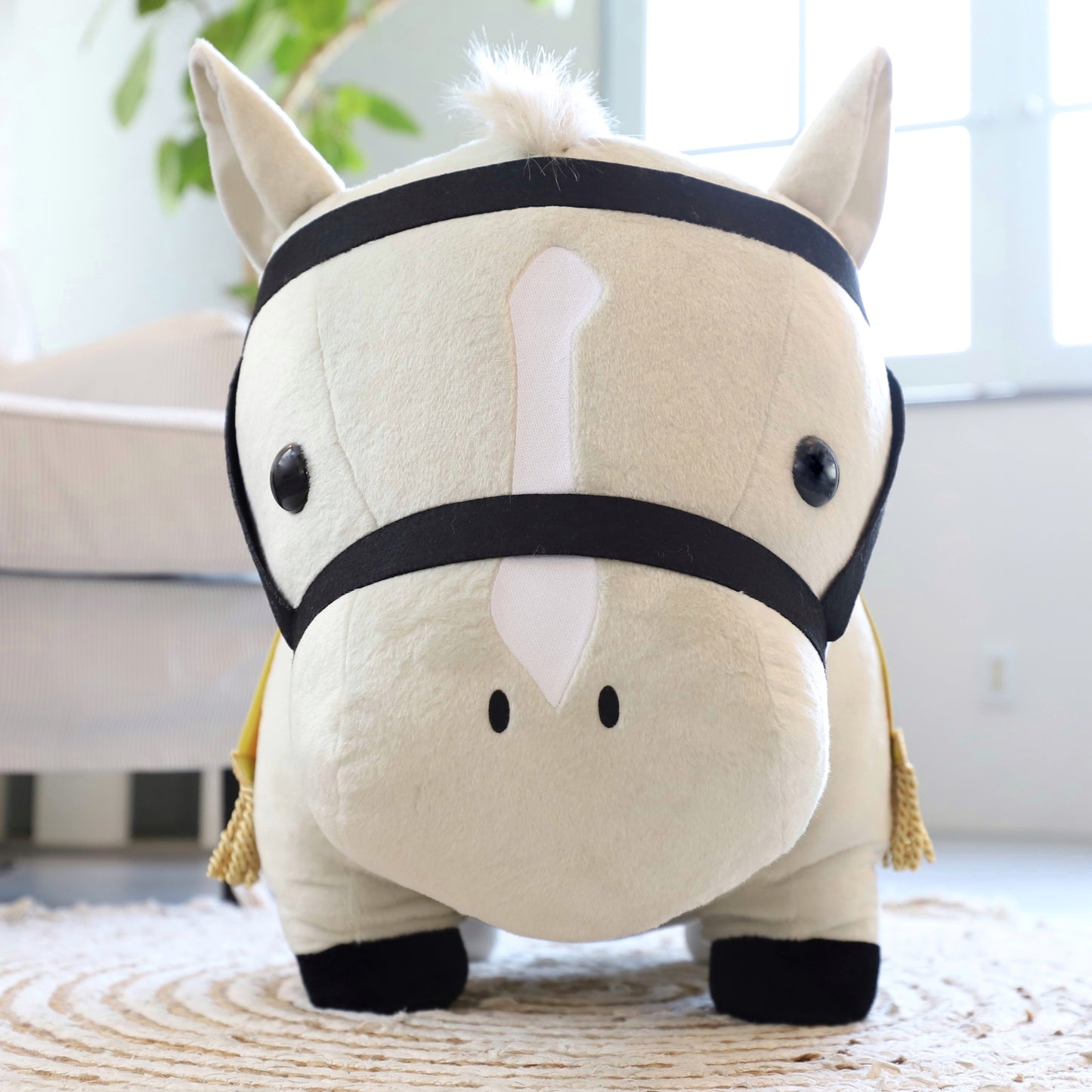 【11月発送】きゃらマルシェ限定 サラブレッドコレクション MEGA BIGぬいぐるみ(ゴールドシップ)【受注生産】