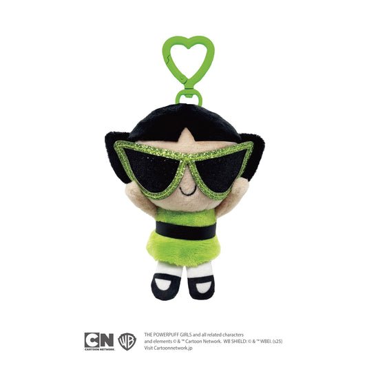 パワーパフ ガールズ ぬいぐるみキーリング(サングラスver.バターカップ)
