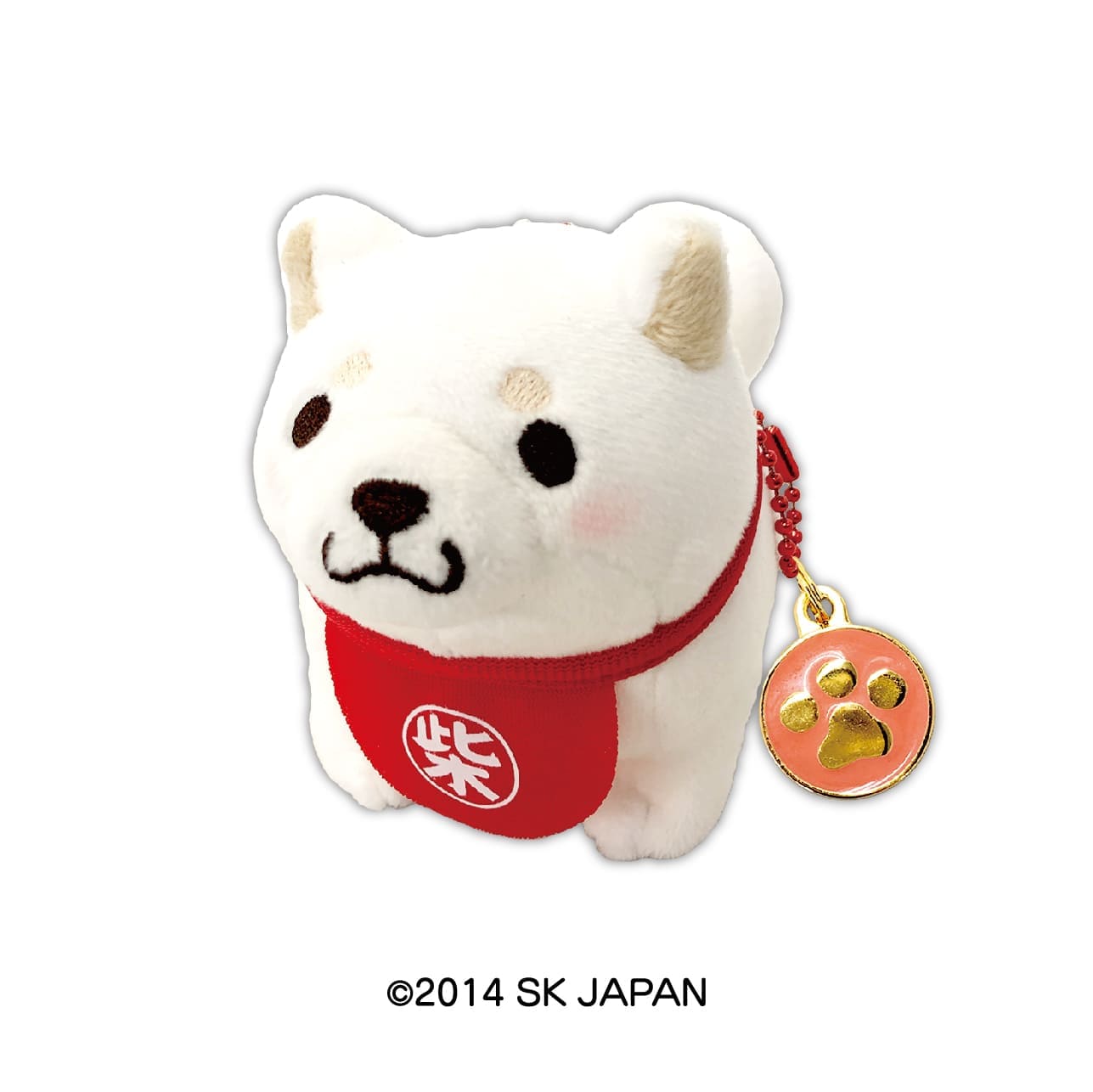 忠犬もちしば ぬいぐるみボールチェーン(チャーム・うめ)