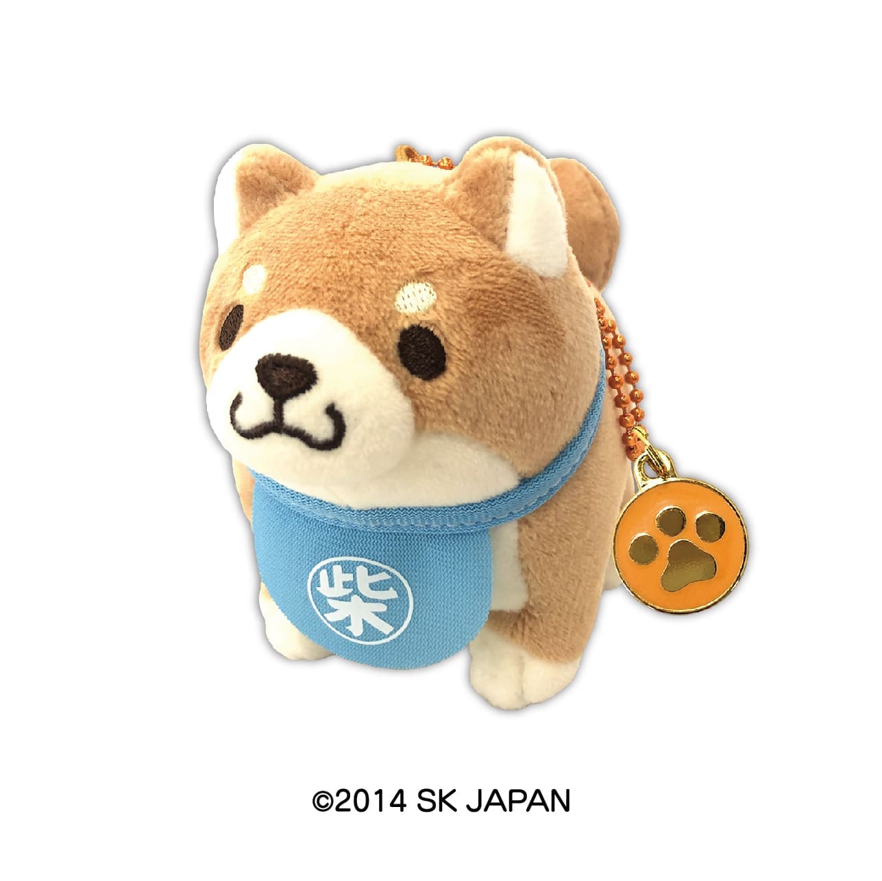 忠犬もちしば ぬいぐるみボールチェーン(チャーム・もなか)