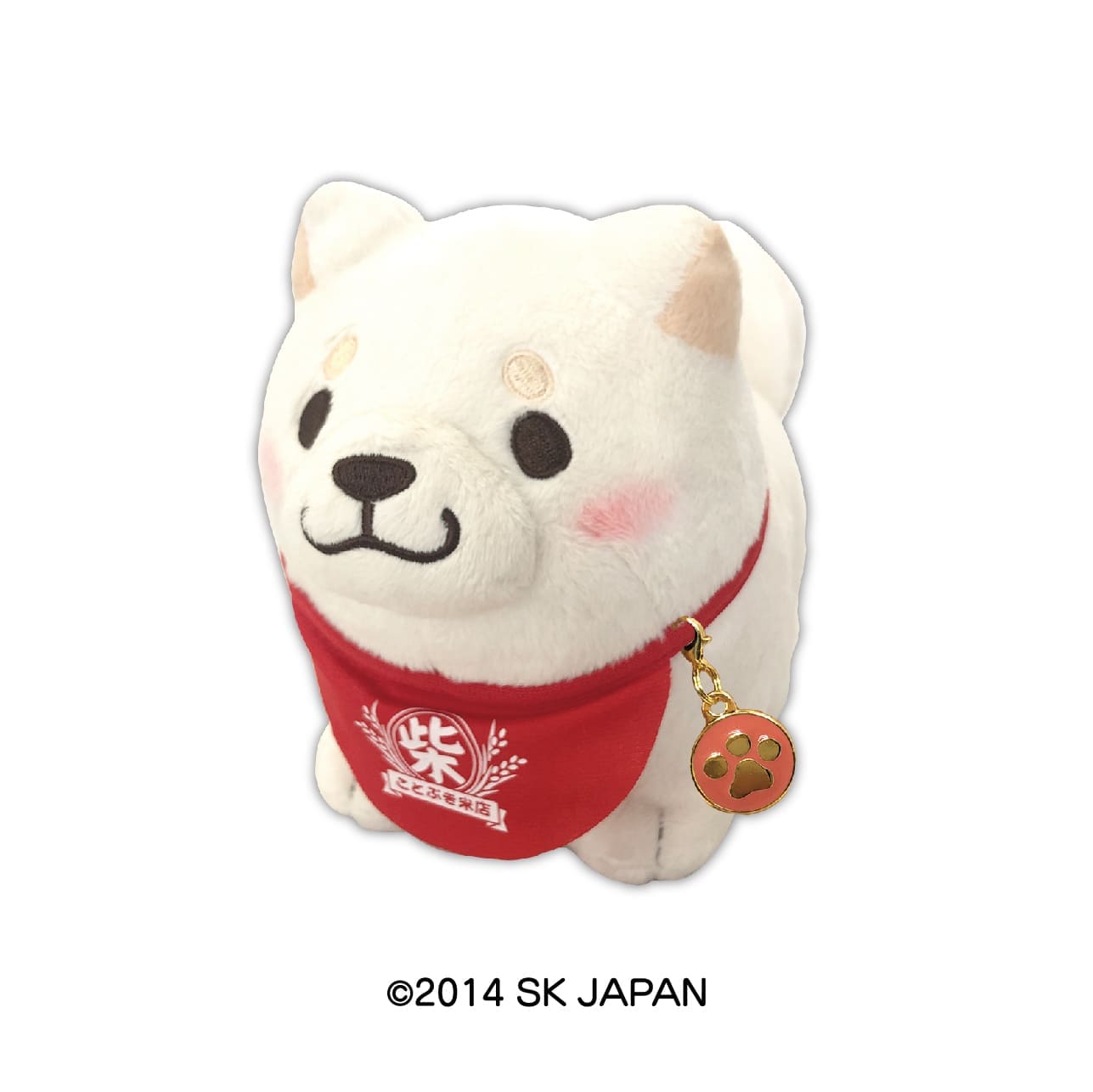 忠犬もちしば ぬいぐるみS(チャーム・うめ)